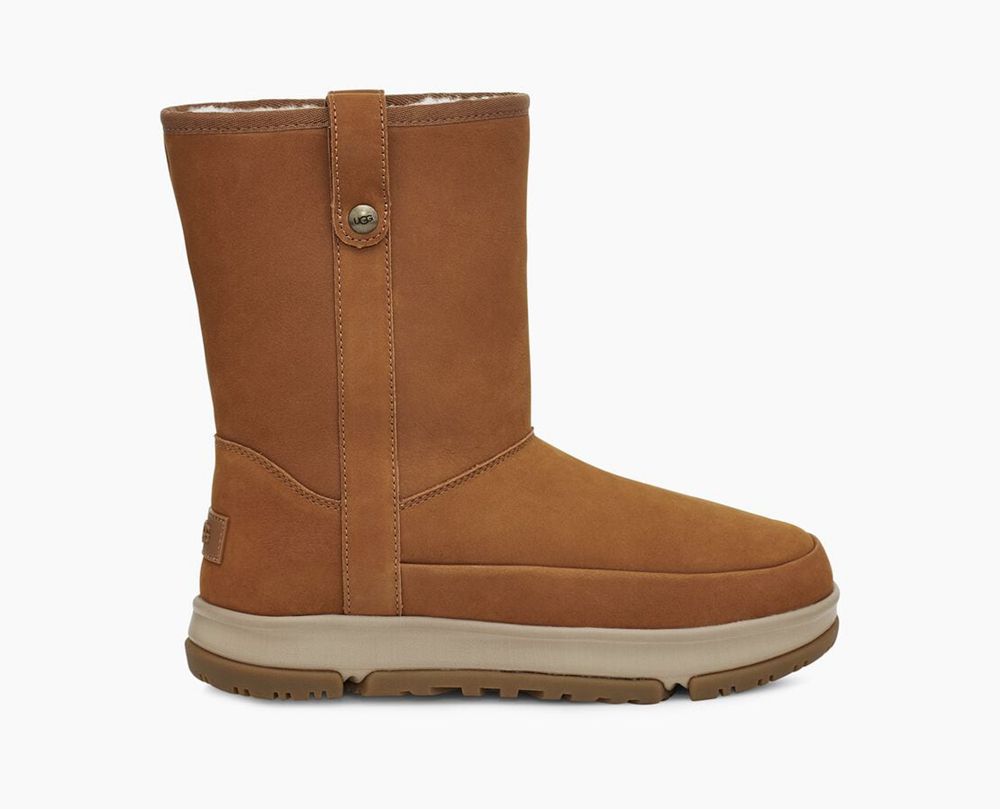 Ugg Classic Weather - Womens Short Boots - Brown - NZ (1872RVPQE)